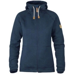 FJÄLLRÄVEN Fjällräven Övik Fleece Fleecehoodie Navy Damen