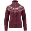 FJÄLLRÄVEN Fjällräven Övik Knit Cardigan Strickcardigan Dark Garnet Damen
