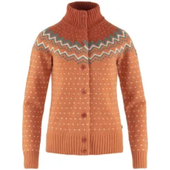 FJÄLLRÄVEN Fjällräven Övik Knit Cardigan Strickcardigan Desert Brown Damen