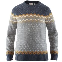 FJÄLLRÄVEN Fjällräven Övik Knit Pullover Acorn Herren