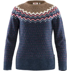 FJÄLLRÄVEN Fjällräven Övik Knit Strickpullover Navy Damen