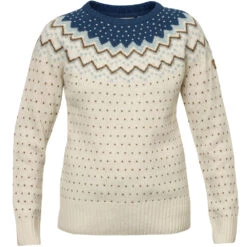 FJÄLLRÄVEN Fjällräven Övik Knit Pullover Glacier Green Damen