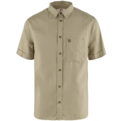 FJÄLLRÄVEN Fjällräven Övik Travel Hanfhemd Sand Stone Herren