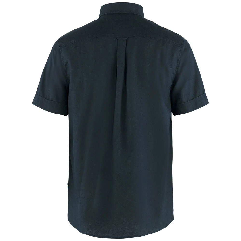FJÄLLRÄVEN Fjällräven Övik Travel Kurzarm-Hemd Dark Navy Herren 2 FJÄLLRÄVEN Fjällräven Övik Travel Kurzarm-Hemd Dark Navy Herren - Image 2