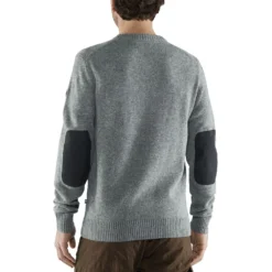 FJÄLLRÄVEN Fjällräven Övik V-Neck Strickpullover Grey Herren -Bekleidungsgeschäft fjaellraeven oevik v neck sweater f87320 020 grey 03 grosswhpBfwB0a7ra0