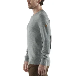 FJÄLLRÄVEN Fjällräven Övik V-Neck Strickpullover Grey Herren -Bekleidungsgeschäft fjaellraeven oevik v neck sweater f87320 020 grey 04 grossMIZQwU4HlTdTo
