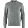 FJÄLLRÄVEN Fjällräven Övik V-Neck Strickpullover Grey Herren