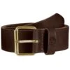 FJÄLLRÄVEN Fjällräven Singi Belt 4 Cm Ledergürtel Leather Brown Damen, Herren