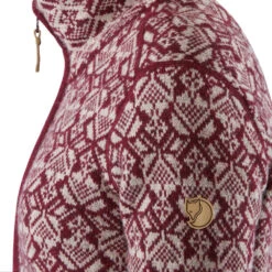 FJÄLLRÄVEN Fjällräven Snow Cardigan Strickcardigan Mesa Purple Damen -Bekleidungsgeschäft fjaellraeven snow cardigan f89912 410 04 gross