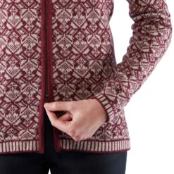 FJÄLLRÄVEN Fjällräven Snow Cardigan Strickcardigan Mesa Purple Damen -Bekleidungsgeschäft fjaellraeven snow cardigan f89912 410 05 gross