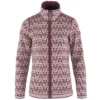 FJÄLLRÄVEN Fjällräven Snow Cardigan Strickcardigan Mesa Purple Damen
