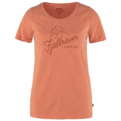 FJÄLLRÄVEN Fjällräven Sunrise T-Shirt Rowan Red/Melange Damen