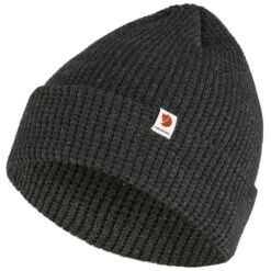 FJÄLLRÄVEN Fjällräven Tab Hat Strickmütze Dark Grey Damen, Herren
