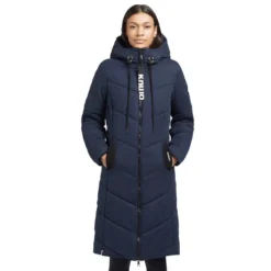 Khujo Aribay 2 Peached Steppjacke Ink Blue Damen