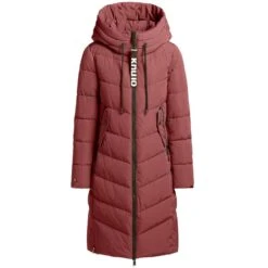 Khujo Ayleena 2 Steppmantel Madder Brown Damen