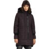 Khujo Cayus Steppjacke Marsala Melange Damen