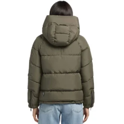 Khujo Esila 3 Steppjacke Hunter Green Damen -Bekleidungsgeschäft khujo esila 3 1149jk223 333 02 gross