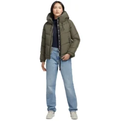 Khujo Esila 3 Steppjacke Hunter Green Damen -Bekleidungsgeschäft khujo esila 3 1149jk223 333 03 gross