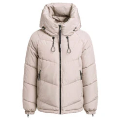 Khujo Esila 3 Winterjacke Fawn Pink Damen -Bekleidungsgeschäft khujo esila 3 1149jk223 624 06 gross