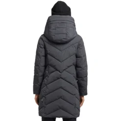 Khujo Formin Winterjacke Storm Grey Damen -Bekleidungsgeschäft khujo formin 1067jk223 227 grey 02 gross
