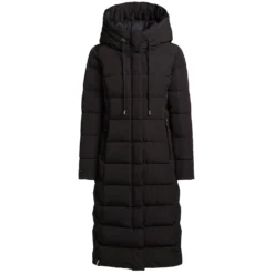 Khujo Gamber Wintermantel Black Damen -Bekleidungsgeschäft khujo gamber 1069co223 200 black 06 gross