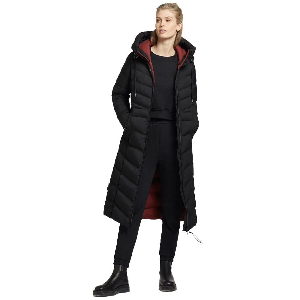 Khujo Ingram 2 Matt Wintermantel Black Damen 3 Khujo Ingram 2 Matt Wintermantel Black Damen - Image 3