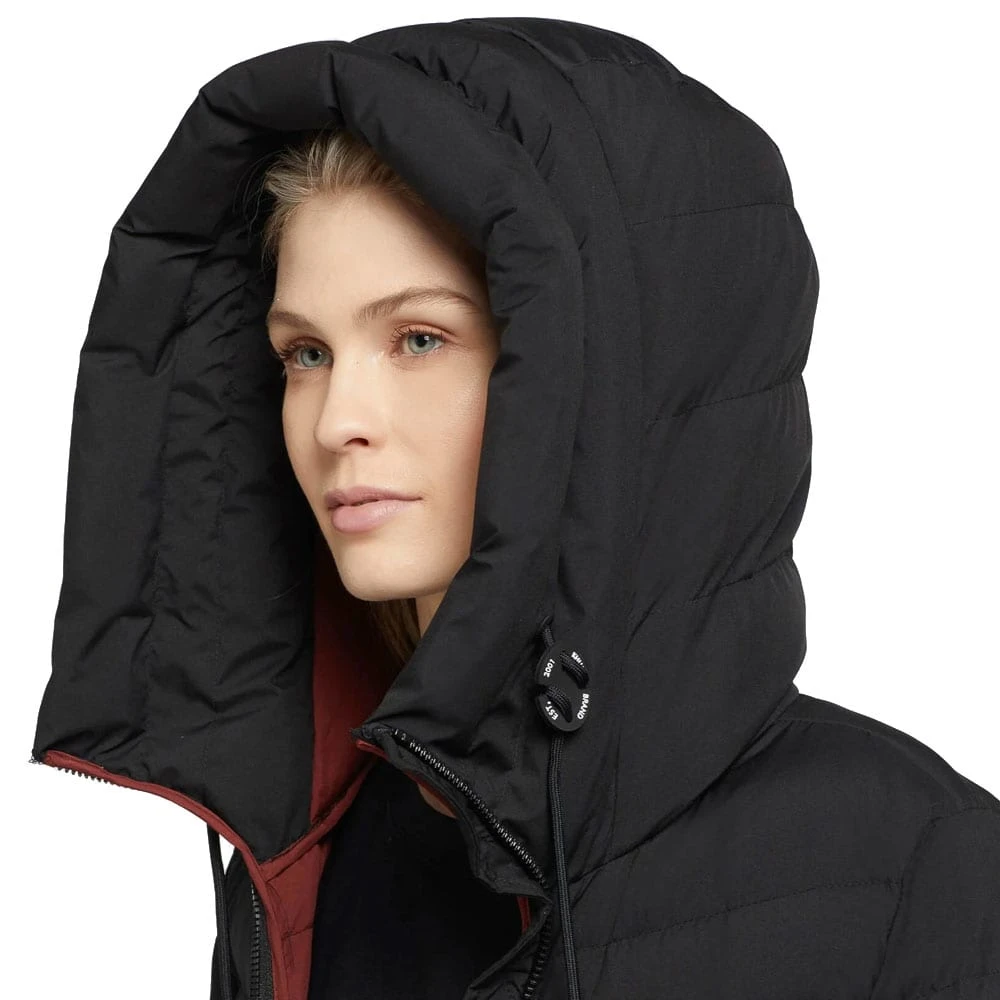 Khujo Ingram 2 Matt Wintermantel Black Damen 4 Khujo Ingram 2 Matt Wintermantel Black Damen - Image 4