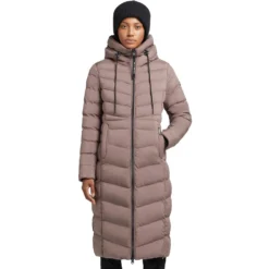 Khujo Ingram 2 Matt Steppmantel Purple Rain Damen