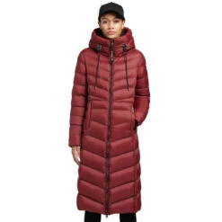 Khujo Ingram Shine Wintermantel Madder Brown Damen