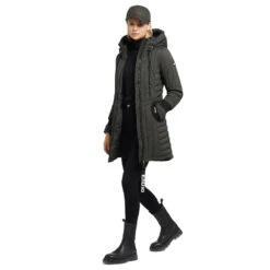 Khujo Jerry Prime 6 Light Steppmantel Olive Damen 10 Khujo Jerry Prime 6 Light Steppmantel Olive Damen -Bekleidungsgeschäft khujo jerry prime 6 light 1171co223 320 03 gross