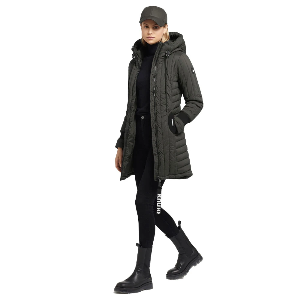 Khujo Jerry Prime 6 Light Steppmantel Olive Damen 4 Khujo Jerry Prime 6 Light Steppmantel Olive Damen – Bild 4