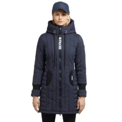 Khujo Jerry Prime 6 Light Steppjacke Deep Blue Damen