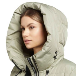 Khujo Jilias 3 Wintermantel Dark Mint Green Damen -Bekleidungsgeschäft khujo jilias 2 1151co223 378 dark mint 03 gross