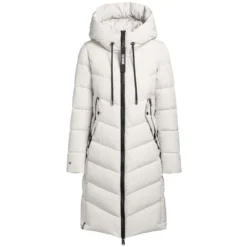 Khujo Klayd Mantel Cotton Cream Damen -Bekleidungsgeschäft khujo klayd 1071co223 135 06 grossHu4vMXGRi238g