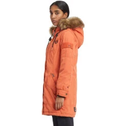 Khujo Letizia Wintermantel Pumpkin Damen -Bekleidungsgeschäft khujo letizia 1163co193 280 03 grossHNOjHArygsNgj