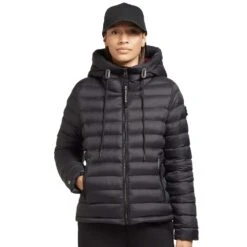 Khujo Lovina Shine Steppjacke Black Damen