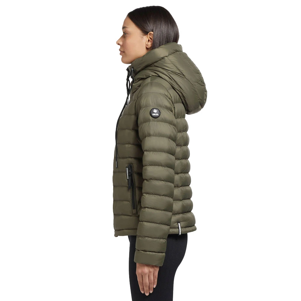 Khujo Lovina Shine Steppjacke Hunter Green Damen 2 Khujo Lovina Shine Steppjacke Hunter Green Damen - Image 2