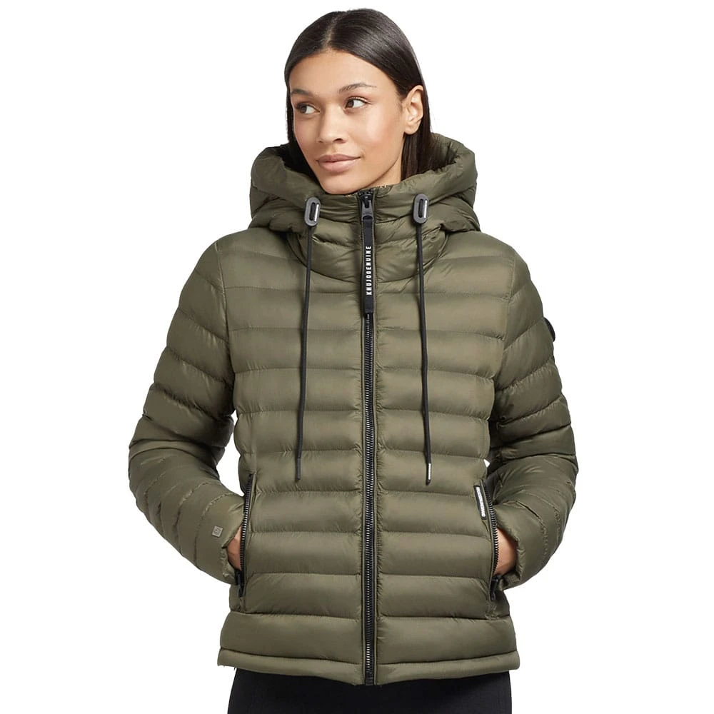 Khujo Lovina Shine Steppjacke Hunter Green Damen 1 Khujo Lovina Shine Steppjacke Hunter Green Damen