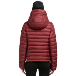 Khujo Lovina Shine Winterjacke Madder Brown Damen -Bekleidungsgeschäft khujo lovina shine 1213jk223 531 red 02 gross