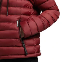 Khujo Lovina Shine Winterjacke Madder Brown Damen -Bekleidungsgeschäft khujo lovina shine 1213jk223 531 red 05 gross