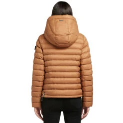 Khujo Lovina Shine Winterjacke Sudan Brown Damen -Bekleidungsgeschäft khujo lovina shine 1213jk223 537 brown 02 gross