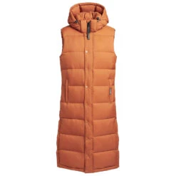 Khujo Magneta Matt Langweste Glazed Ginger Damen -Bekleidungsgeschäft khujo magneta matt 1208ve223 556 brown 05 gross