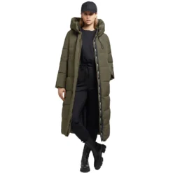 Khujo Soulani 2 Wintermantel Hunter Green Damen -Bekleidungsgeschäft khujo soulani 1153co223 33 hunter green 03 grossiGmd1xO9mxRQs