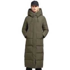 Khujo Soulani 2 Wintermantel Hunter Green Damen
