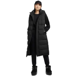 Khujo Tourin Matt Steppweste Black Damen -Bekleidungsgeschäft khujo tourin matt 1192ve223 black 03 gross