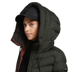 Khujo Tuhani 2 Matt Winterjacke Black Damen -Bekleidungsgeschäft khujo tuhani matt 1195jk223 200 04 gross5828EIW4809yp
