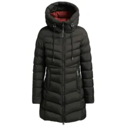 Khujo Tuhani 2 Matt Winterjacke Black Damen -Bekleidungsgeschäft khujo tuhani matt 1195jk223 200 06 grossMKDitQb6v4YXi