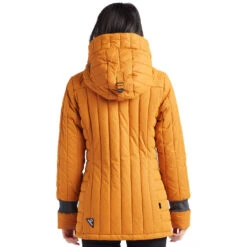Khujo Tweety Prime 4 Winterjacke Oak Yellow Damen -Bekleidungsgeschäft khujo tweety prime 4 1372jk203 715 yellow 02 gross