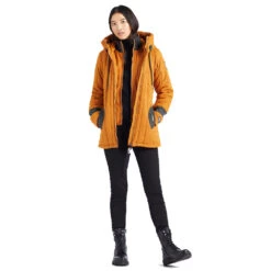 Khujo Tweety Prime 4 Winterjacke Oak Yellow Damen -Bekleidungsgeschäft khujo tweety prime 4 1372jk203 715 yellow 03 gross