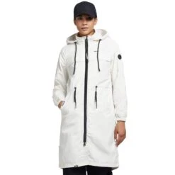 Khujo Voya 3 Kurzmantel Off White Damen